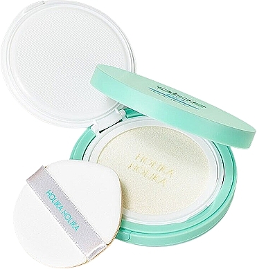 Face Cushion with Sun Protection - Holika Holika Aloe Mild Sun Cushion SPF 50+ PA++++ — photo N2