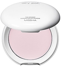 Compact Mattifying Powder, pink - Missha Airy Pot — photo N4