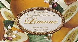 Toilet Soap "Lemon" - Saponificio Artigianale Fiorentino Lemon — photo N1