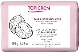 Gentle Cleansing Soap - Topicrem Gentle Ultra Rich Cleansing Bar — photo N6