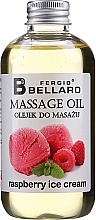 Raspberry Ice Cream Massage Oil - Fergio Bellaro Massage Oil Raspberry Ice Cream — photo N2