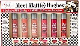 Fragrances, Perfumes, Cosmetics Matte Lipstick Mini Set - TheBalm Meet Matt(e) Hughes 6 Mini Kit (lipstick/6x1.2ml)