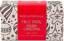 Natural Soap with Roasted Almonds Scent - Essencias De Portugal Feliz Natal Merry Christmas — photo N5