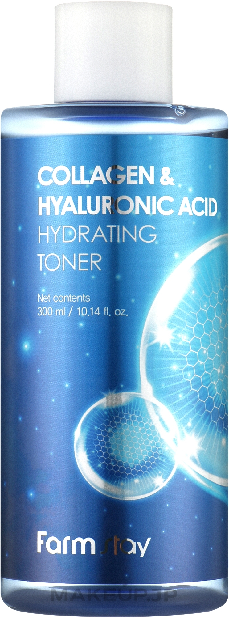 Collagen & Hyaluronic Acid Hydrating Toner - Farm Stay Collagen & Hyaluronic Acid Hydrating Toner — photo 300 ml