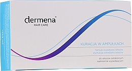 Fragrances, Perfumes, Cosmetics Women Anti Hair Loss Ampoules - Dermena Hair Care Ampoules Against Hair Loss
