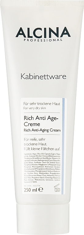 Nourishing Anti-Aging Face Cream - Alcina T Rich Anti Age-Creme — photo N1