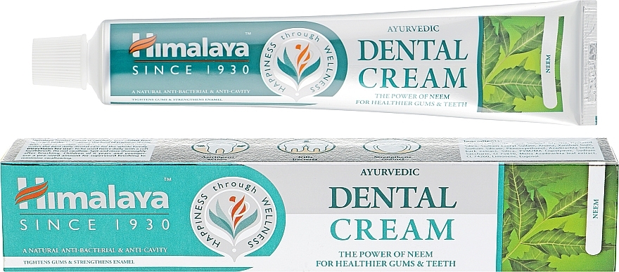 Neem Toothpaste - Himalaya Herbals Dental Cream Power of Neem — photo N1