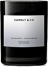 Scented Candle - Candly & Co No.6 Galbanum, Sandalwood Scented Candle — photo N2