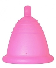 Menstrual Cup with Ball, size S, fuchsia - MeLuna Sport Shorty Menstrual Cup Ball — photo N1