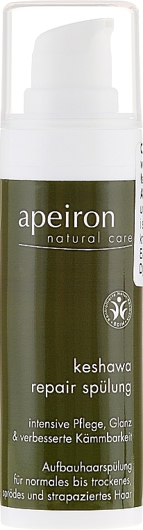 Dry & Normal Hair Conditioner - Apeiron Keshawa Repair Conditioner (mini size) — photo N1