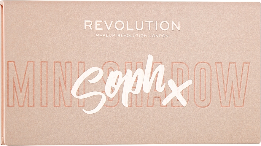 Eyeshadow Palette - Makeup Revolution X Soph Mini Spice Eyeshadow Palette — photo N12