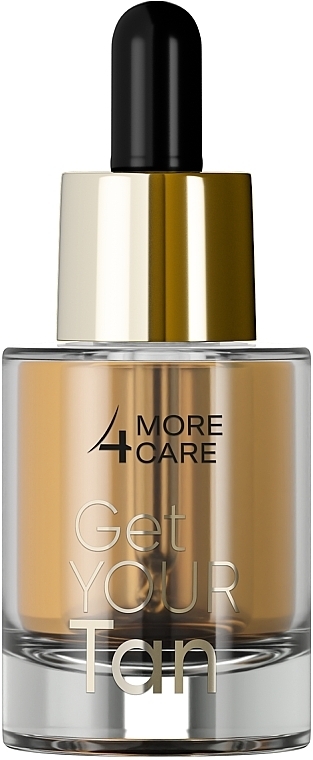 Face & Body Self-Tanning Elixir - More4Care Get Your Tan! Face And Body Tanning Elixir — photo N4