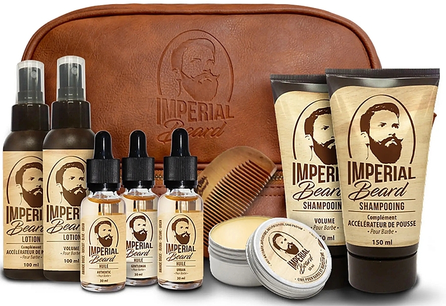 Set, 10 products - Imperial Beard Complete Kit — photo N1