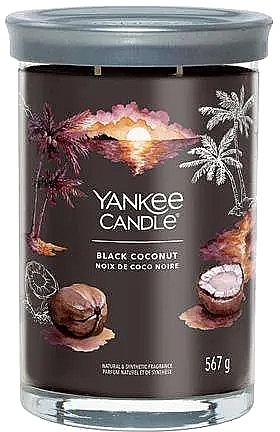 Tumbler Candle 'Black Coconut', 2 wicks - Yankee Candle Black Coconut Tumbler — photo N6