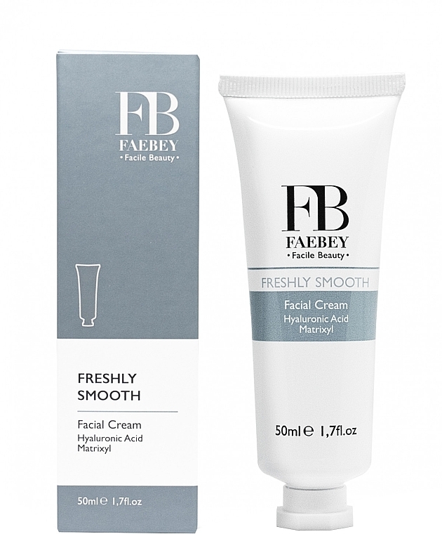 Refreshing Face Cream - Faebey Freshly Smooth Facial Cream — photo N1