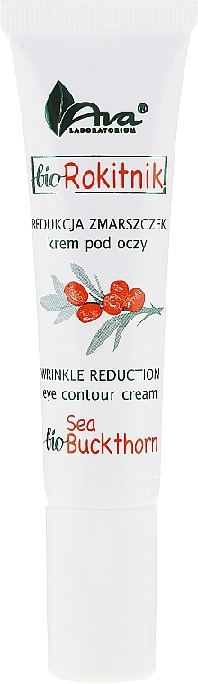 Anti-Wrinkle Eye Cream - Ava Laboratorium BIO Sea Buckthorn Wrinkle Reduction Eye Contour Cream — photo N5
