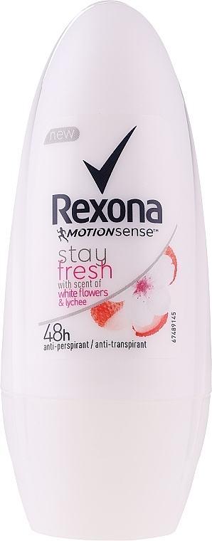 Roll-on Deodorant - Rexona Stay Fresh Deo Roll-On White Flowers — photo N1