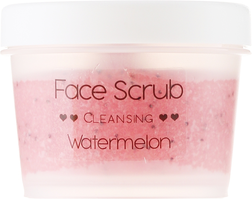 Face & Lip Moisturizing Scrub - Nacomi Moisturizing Face&Lip Scrub Watermelon — photo N2