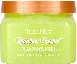 Fragrances, Perfumes, Cosmetics Body Scrub - Tree Hut Rainbow Sherbet Sugar Scrub