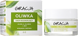 Olive Oil Extract and Coenzyme Anti-Wrinkle Regenerating Cream - Gracja Anti-Wrinkle Olive — photo N2