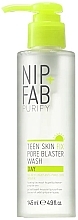 Fragrances, Perfumes, Cosmetics Face Cleansing Gel - Nip + Fab Teen Skin Fix Pore Blaster Wash Day