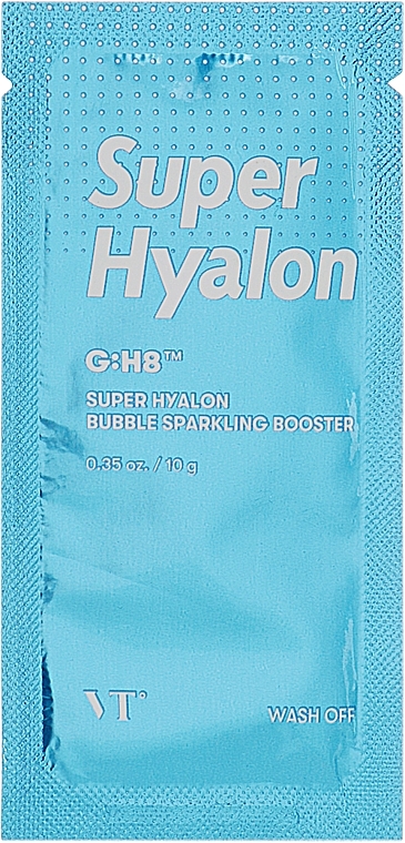 Facial Bubble Mask - VT Cosmetics Super Hyalon Bubble Sparkling Booster — photo N1