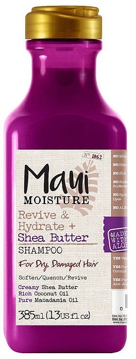 Shea Butter Shampoo - Maui Moisture Revive & Hydrate Shea Butter Shampoo — photo N1