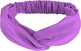 MakeUp - Knit Twist Headband, Purple — photo N2