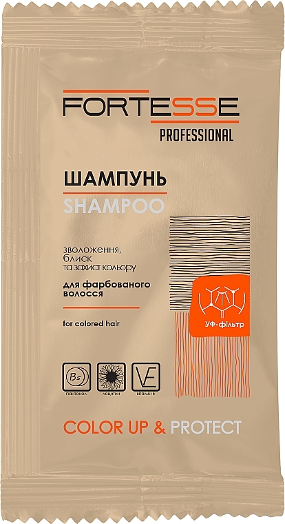 Shampoo for Coloured Hair - Fortesse Professional Shampoo Color Up (sample) — photo N1