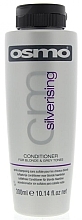 Fragrances, Perfumes, Cosmetics Yellow Neutralizing Conditioner - Osmo Silverising Conditioner for Blonde & Grey Tones