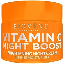 Fragrances, Perfumes, Cosmetics Vitamin C Brightening Night Cream - Biovene Vitamin C Night Boost Brightening Night Cream