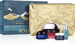 Fragrances, Perfumes, Cosmetics Set - Biotherm Blue Therapy (cr/50ml + eye/cr/5ml + elixir/7ml + cr/15ml + pouch)