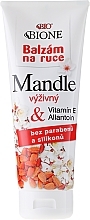 Hand Cream - Bione Cosmetics Mandle Cream — photo N1