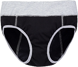 Women's Menstrual Panties "Sport +", black - BNB — photo N1