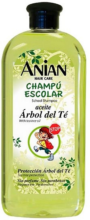 Tea Tree Oil Shampoo - Anian School Shampoo With Tea Tree Oil — photo N1