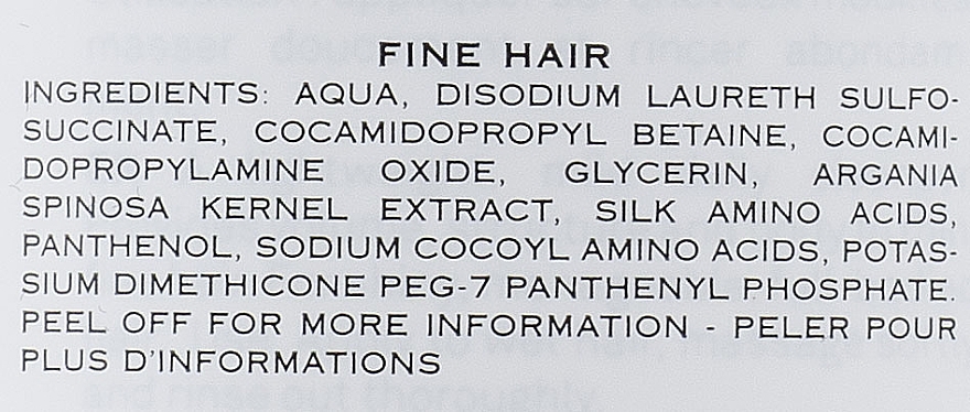 Volume Hair Shampoo - Balmain Paris Hair Couture Volume Shampoo — photo N4