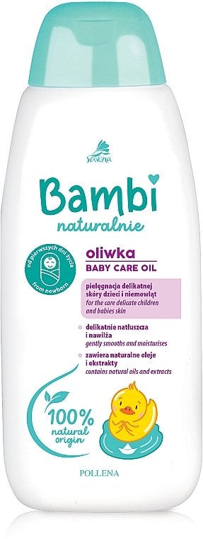 Baby Body Oil - Pollena Savona Bambi Naturalnie — photo N1