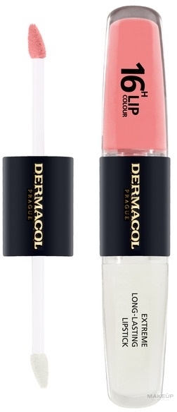 Long-Lasting 2in1 Lipstick - Dermacol 16H Lip Colour Extreme Long-Lasting Lipstick (7.1 ml) — photo 01