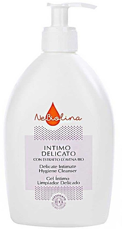 Intimate Hygiene Gel - NeBiolina Dermo Detergente Intimo Delicado — photo N1