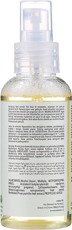 No Gas Eco Hair Spray - BioBotanic BiFine Eco Hair Spray — photo N2