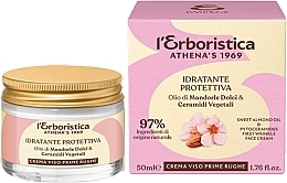 Fragrances, Perfumes, Cosmetics アーモンドオイル配合のシワ改善クリーム - Athena's L'Erboristica Cream Viso Prime Rughe	