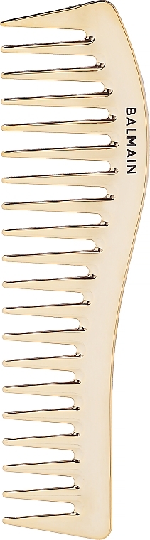 Professional Golden Styling Comb 14 K - Balmain Paris Hair Couture Golden Styling Comb — photo N1