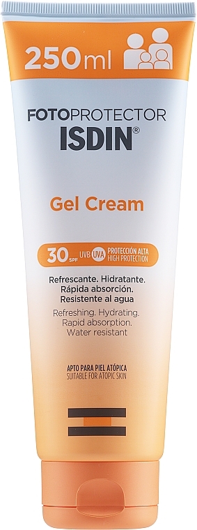 Sun-protecting Cream-Gel - Isdin Fotoprotector Gel Cream SPF30+ — photo N1