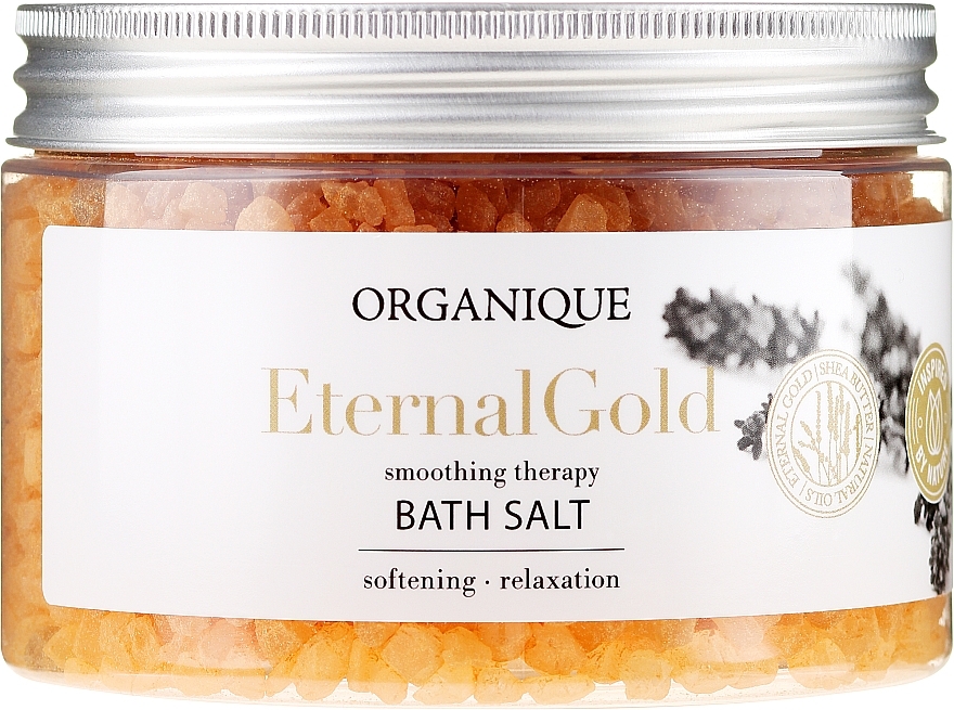 Relaxing Bath Salt "Eternal Gold" - Organique — photo N1