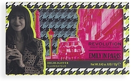 Fragrances, Perfumes, Cosmetics Highlighter - Makeup Revolution Emily In Paris Powder Highlighter