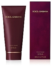 Fragrances, Perfumes, Cosmetics Dolce & Gabbana D&G Pour Femme Intense - Shower Gel