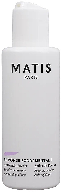 Face Cleansing Powder - Matis Reponse Fondamentale Authentik Foaming Powder Daily Exfoliant — photo N1