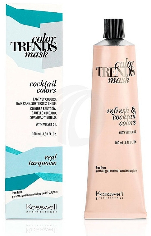 Hair Color - Kosswell Professional Color Trends Mask Cocktail Colors — photo N1