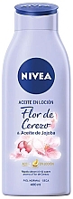 Body Lotion - NIVEA Oil in Lotion Cherry Blossom & Jojoba Oil — photo N37