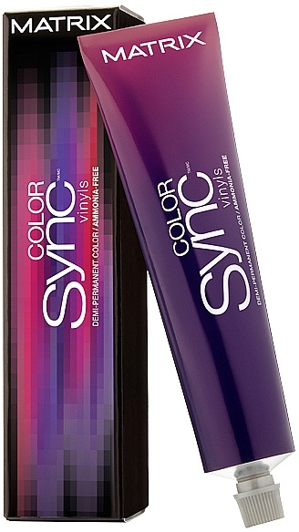 Ammonia-Free Color for Colored Hair - Matrix Color Sync Vinyls — photo N9